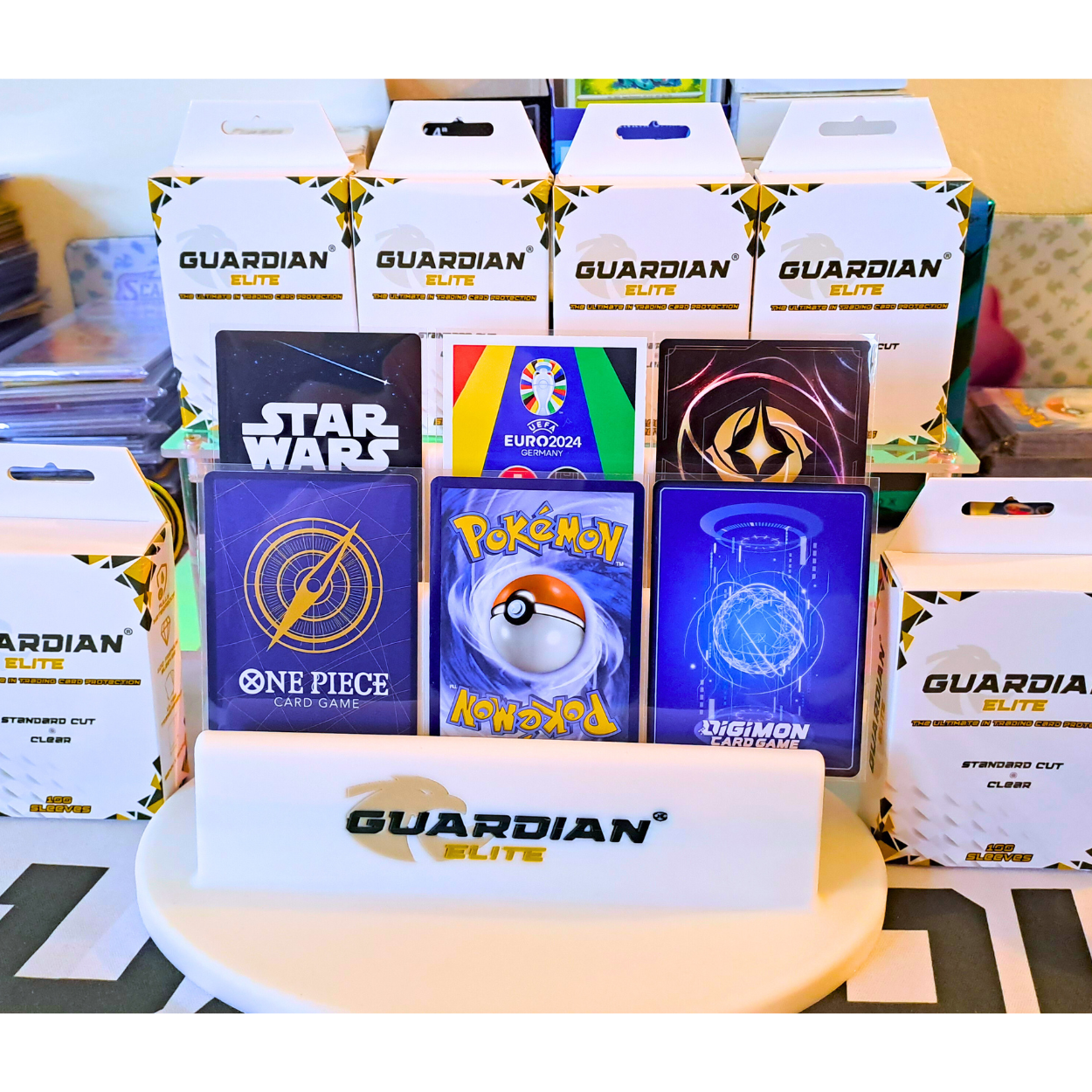 Guardian Elite® Premium Trading Card Sleeves - 100 Sleeves - Standard Size